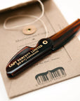 Captain Fawcett Folding Pocket Moustache Comb (CF.87T)