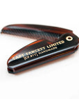 Captain Fawcett Folding Pocket Moustache Comb (CF.87T)