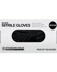 Standard Issue Black Nitrile Gloves