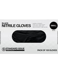Standard Issue Black Nitrile Gloves