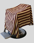 High Top Capes - Barber Cape - Banded Burgandy