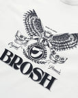Brosh × Fusty Works S/S T-Shirt Owl Logo