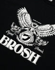 Brosh × Fusty Works S/S T-Shirt Owl Logo