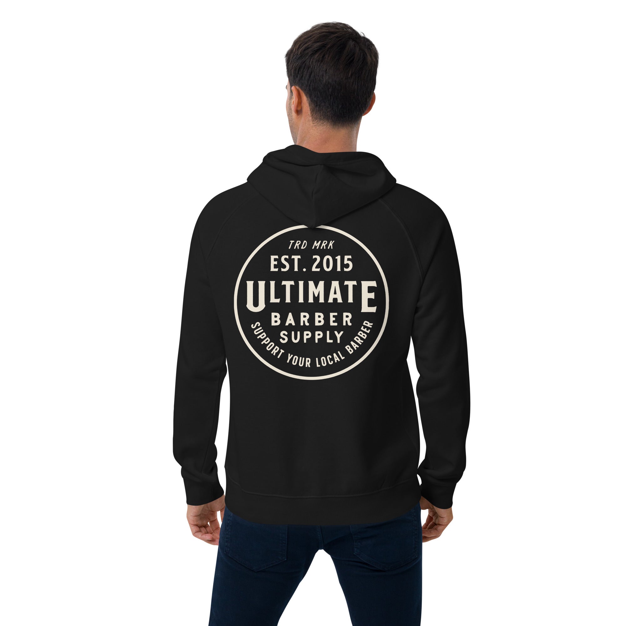 Established Unisex eco raglan hoodie