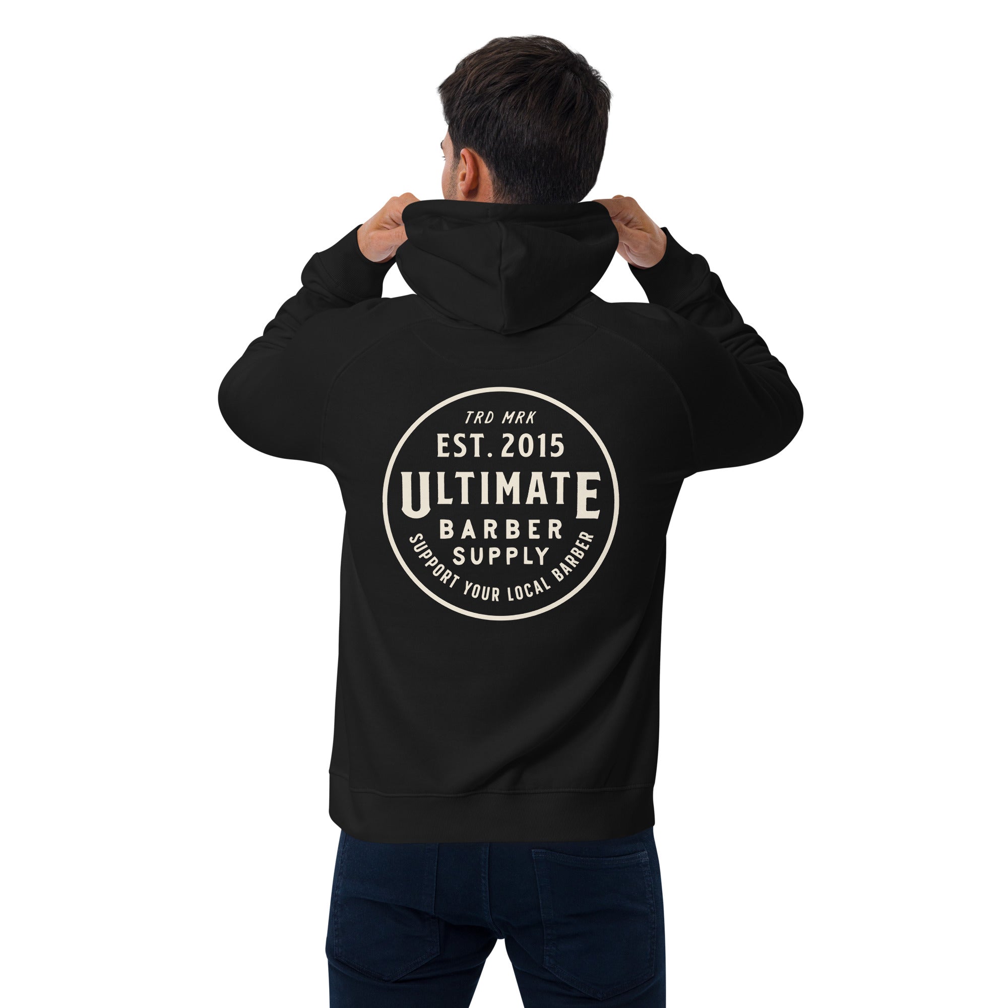 Established Unisex eco raglan hoodie
