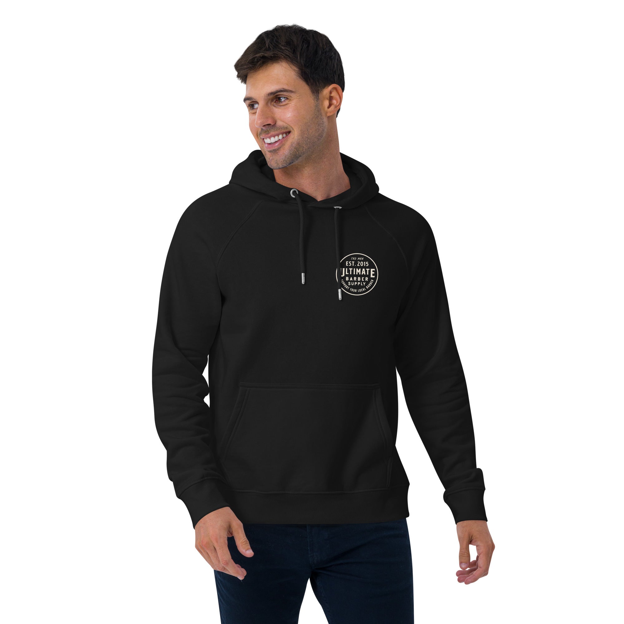 Established Unisex eco raglan hoodie