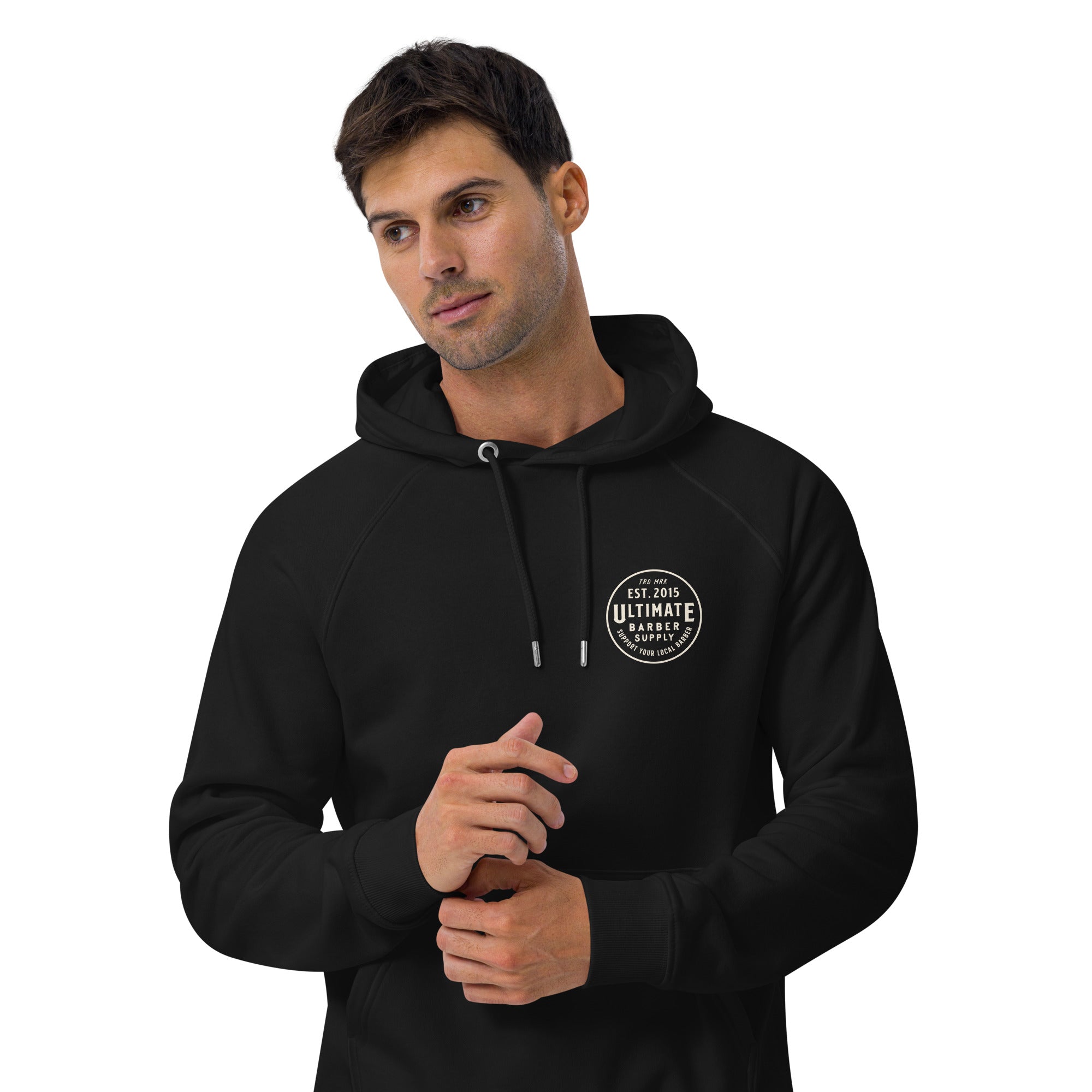 Established Unisex eco raglan hoodie