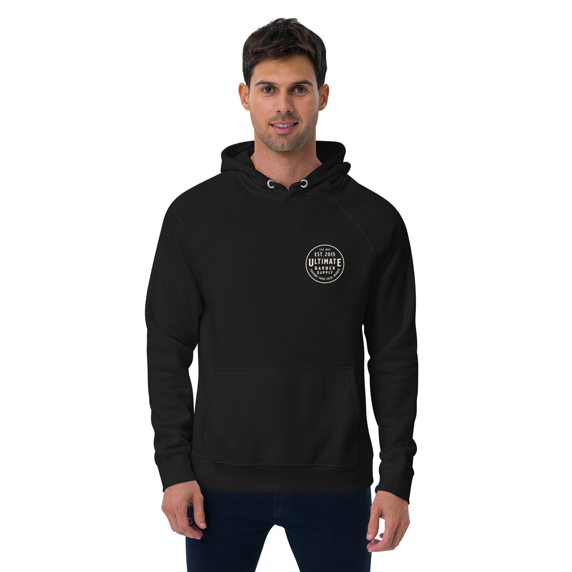 Established Unisex eco raglan hoodie