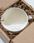 Captain Fawcett Moustache Guard Cup Large - Left Handed