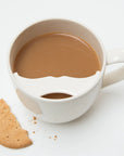 Captain Fawcett Moustache Guard Cup Large - Left Handed