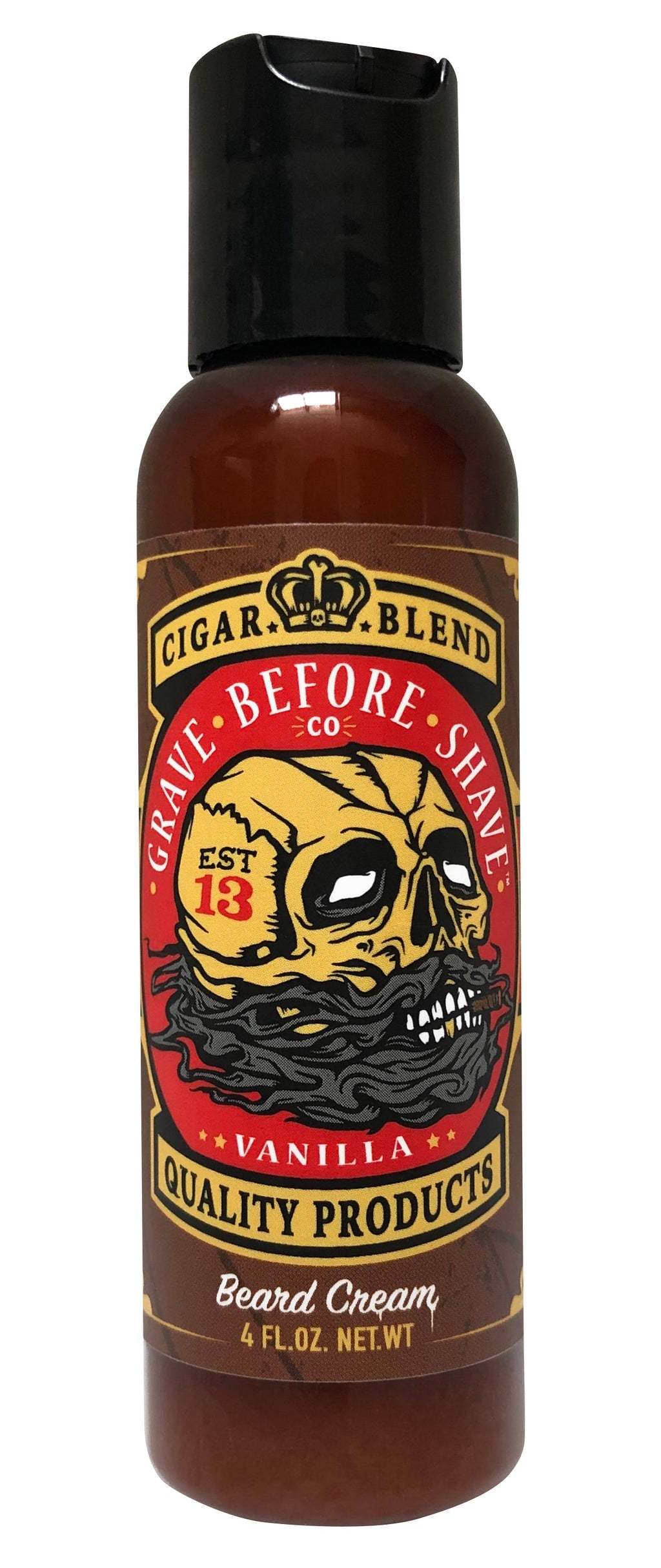GRAVE BEFORE SHAVE BEARD CREAM 4 oz. BOTTLE