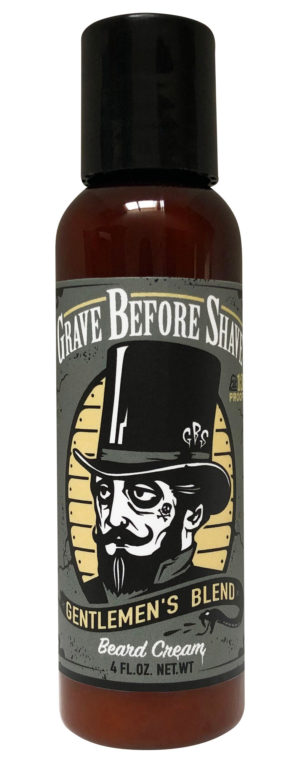 GRAVE BEFORE SHAVE BEARD CREAM 4 oz. BOTTLE