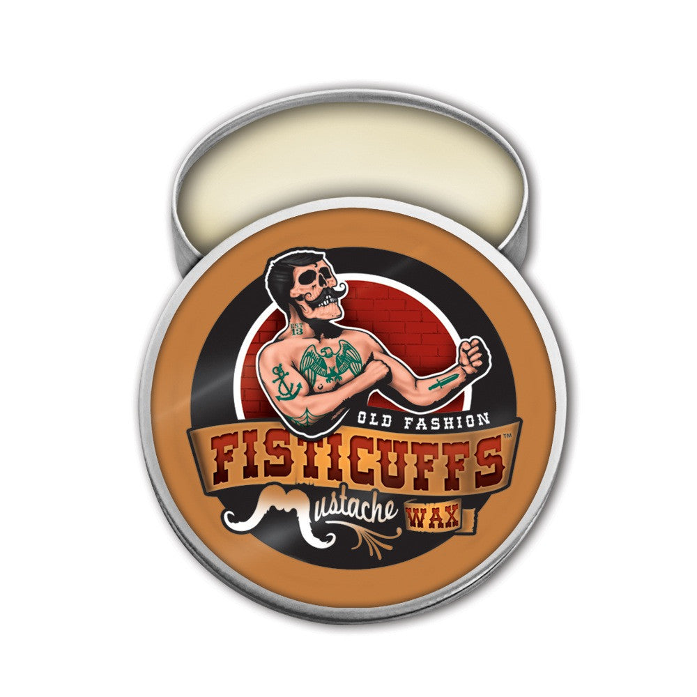 FISTICUFFS STRONG HOLD MOUSTACHE WAX - ORIGINAL SCENT – Ultimate Barber ...