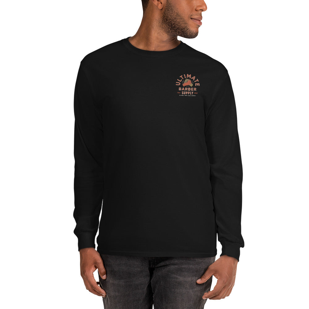 Soutenez votre chemise à manches longues de barbier local