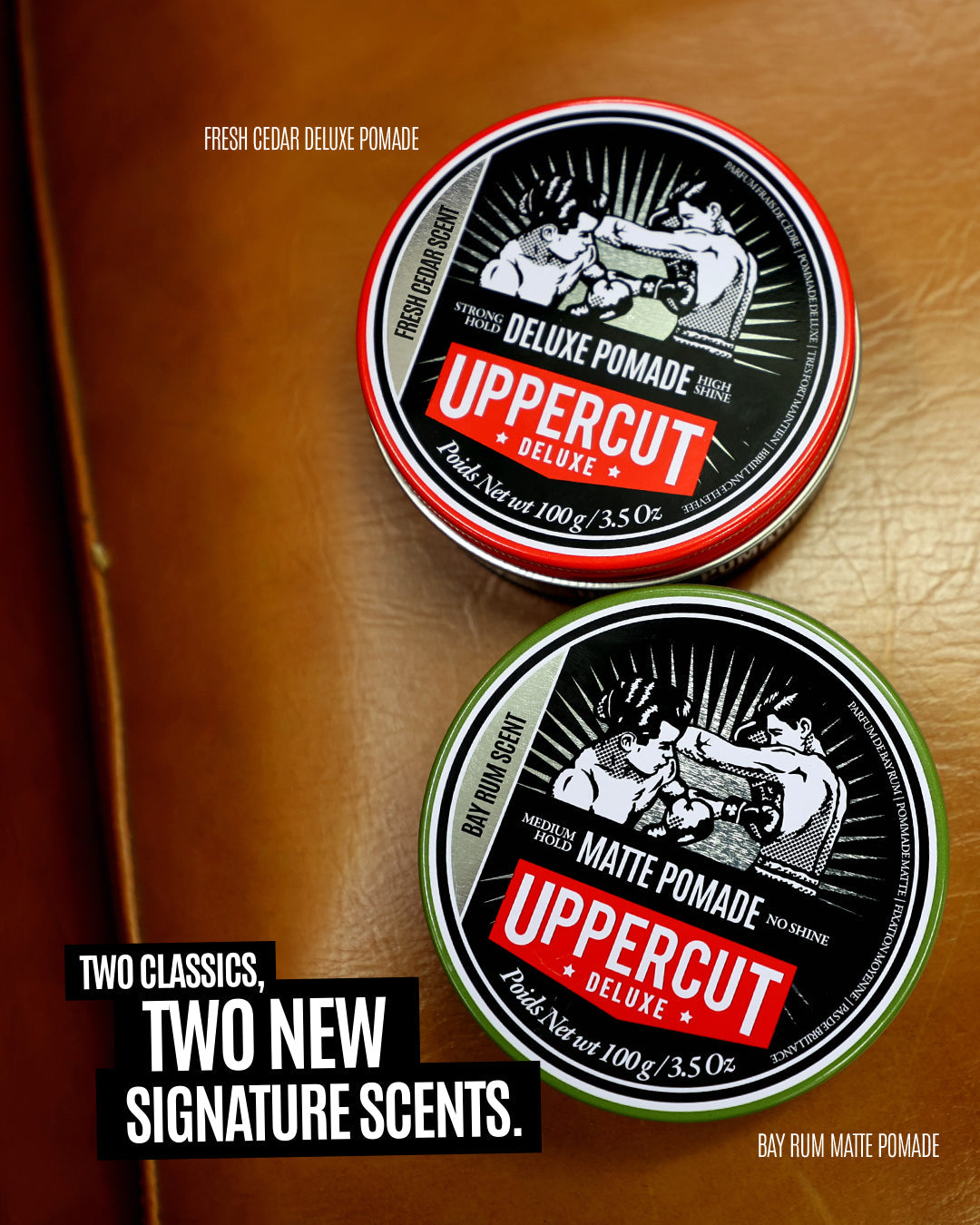 A New Scent, Same Classics: Uppercut Deluxe Pomades