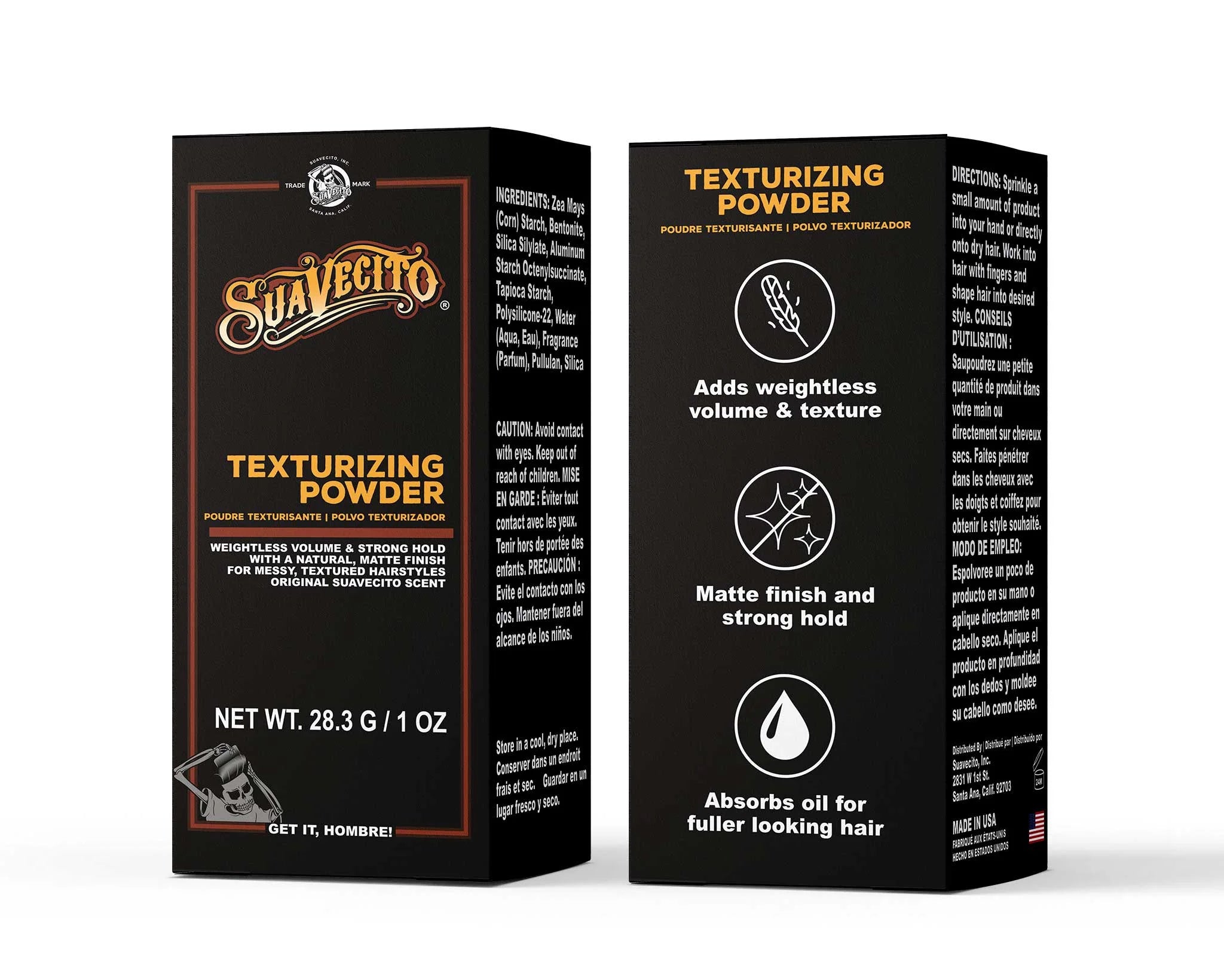 Suavecito Texturizing Powder – Ultimate Barber Supply
