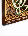 Captain Fawcett Open/Closed Sign