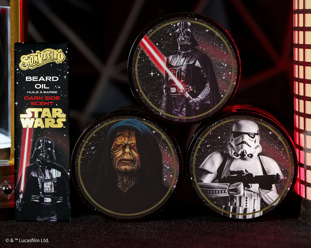 Suavecito x Star Wars Beard Oil Dark Side Scent