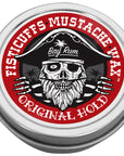 FISTICUFFS REGULAR HOLD MOUSTACHE WAX - BAY RUM