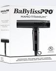 BaBylissPRO® Nano Titanium™ High-Speed Nano Light Hairdryer (Matte black)