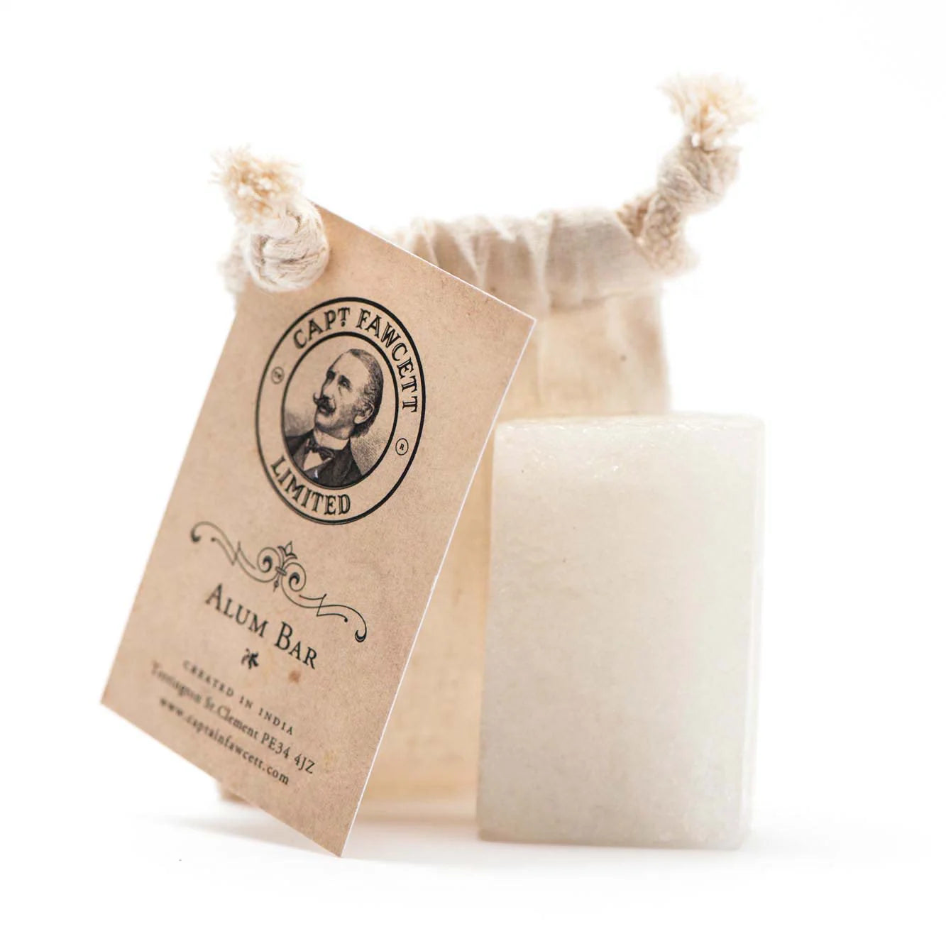 Captain Fawcett Traditional Alum Bar - 90g