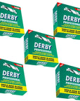 Derby Straight Razor Blades 5 Pack