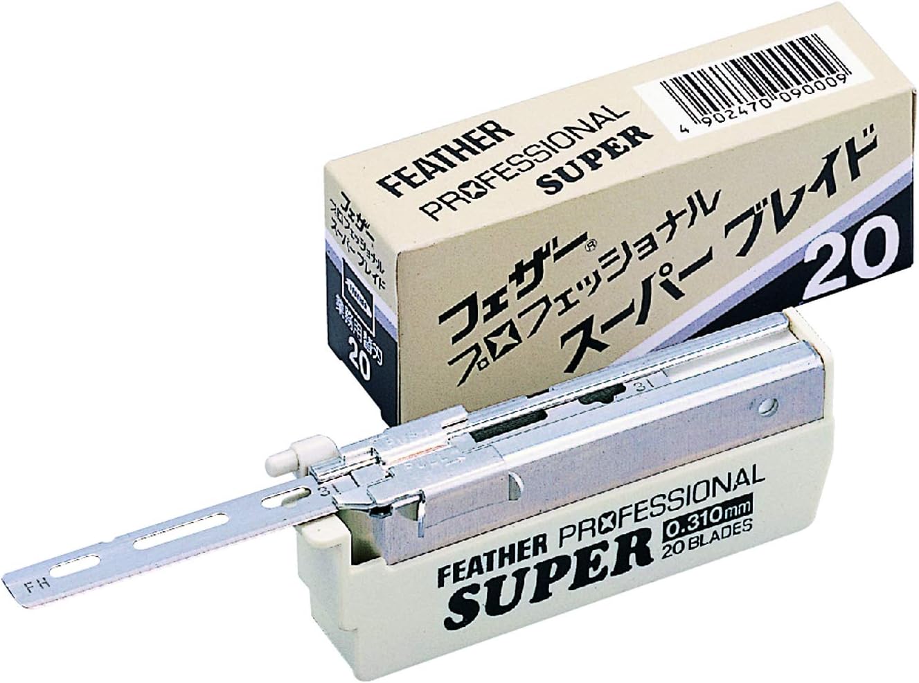 FEATHER PROFESSIONAL SUPER BLADES - 20 BLADE PACK