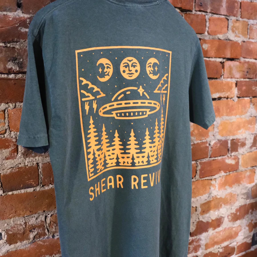 Shear Revival Aliens Existent T-shirt vert 