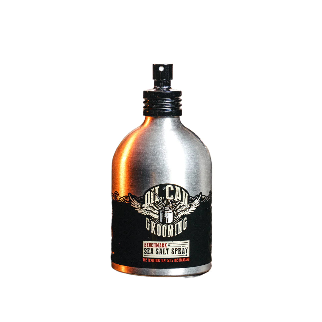 Bidon d&#39;huile de toilettage en spray au sel marin