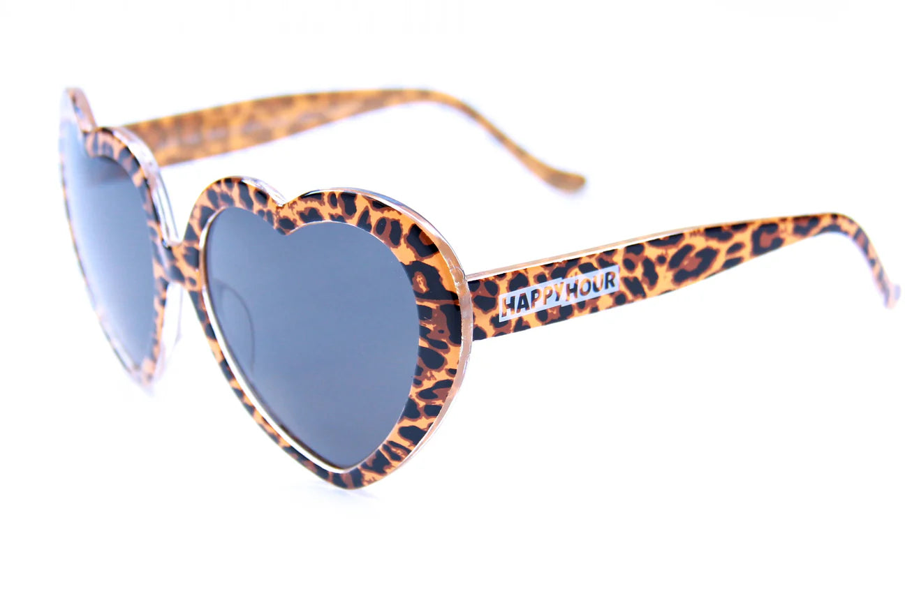 HAPPY HOUR Heart On Sunglasses