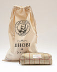Captain Fawcett Tweed Wash Bag
