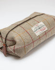 Captain Fawcett Tweed Wash Bag