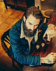 Captain Fawcett Ricki Hall's Booze & Baccy Moustache Wax - 15ml/0.5 oz