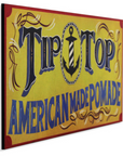 Tip Top American Made Wood Sign