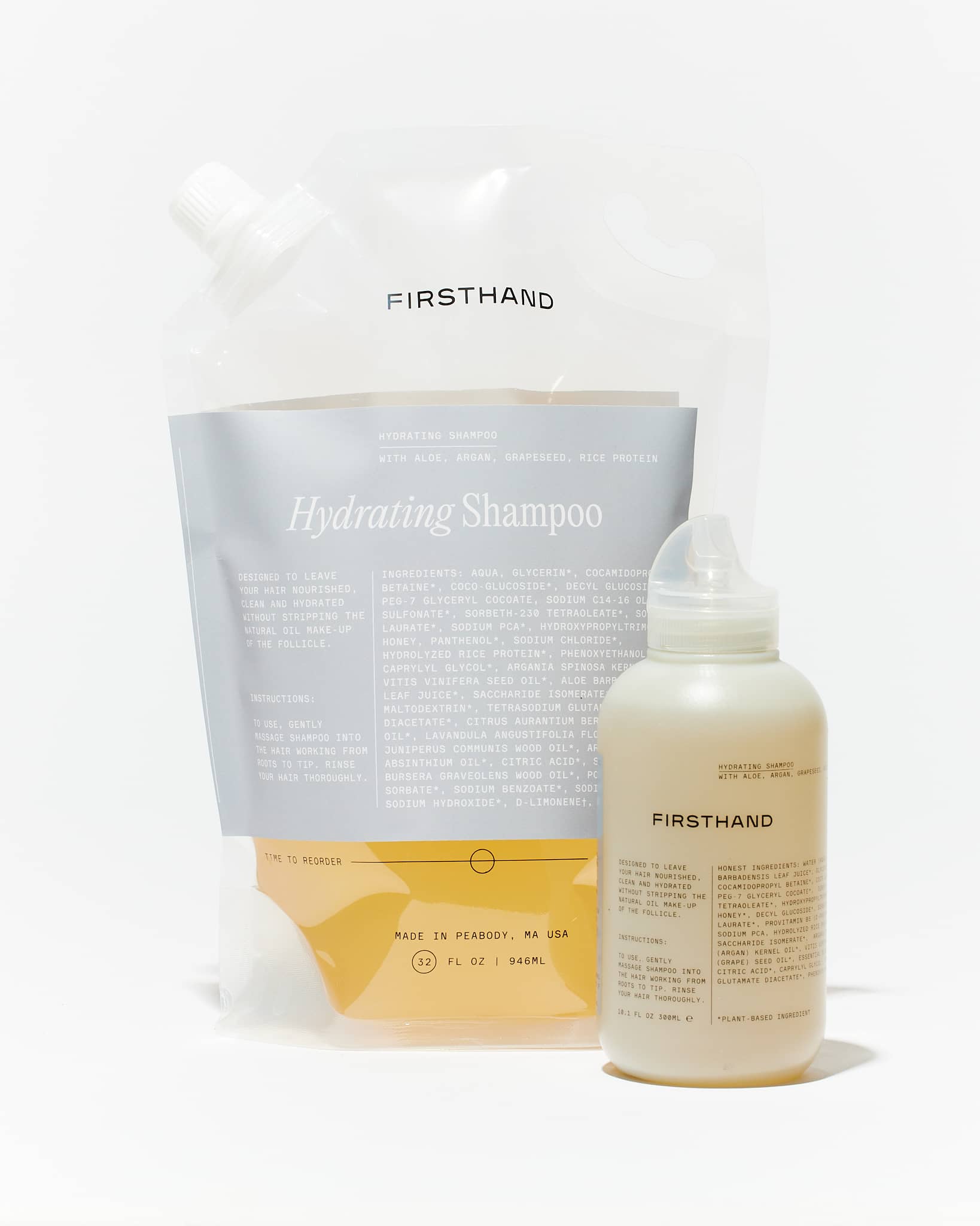 Firsthand Supply Hydrating Shampoo Refill Pouch (32oz)