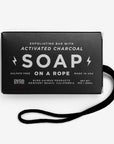 Byrd Exfoliating Charcoal Soap on a Rope