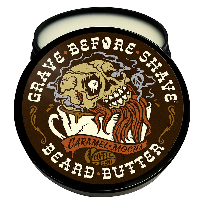 GRAVE BEFORE SHAVE - BEARD BUTTER - CARAMEL MOCHA