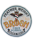 BROSH Feather Weight Fiber Pomade - 4oz