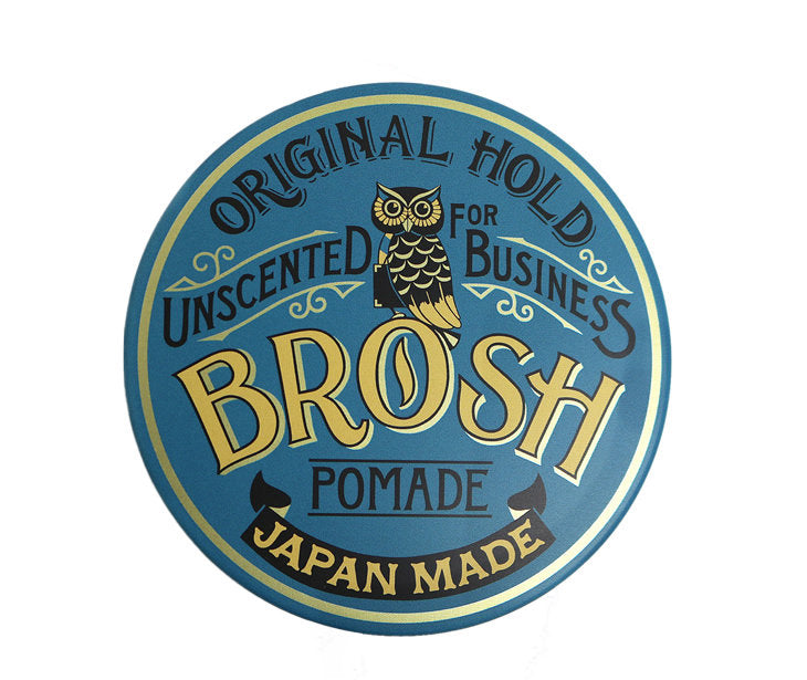 Brosh BROSH Unscented Original Hold Pomade - 4oz – Ultimate Barber Supply