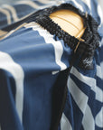 High Top Capes - Barber Cape - Abstract Midnight Blues