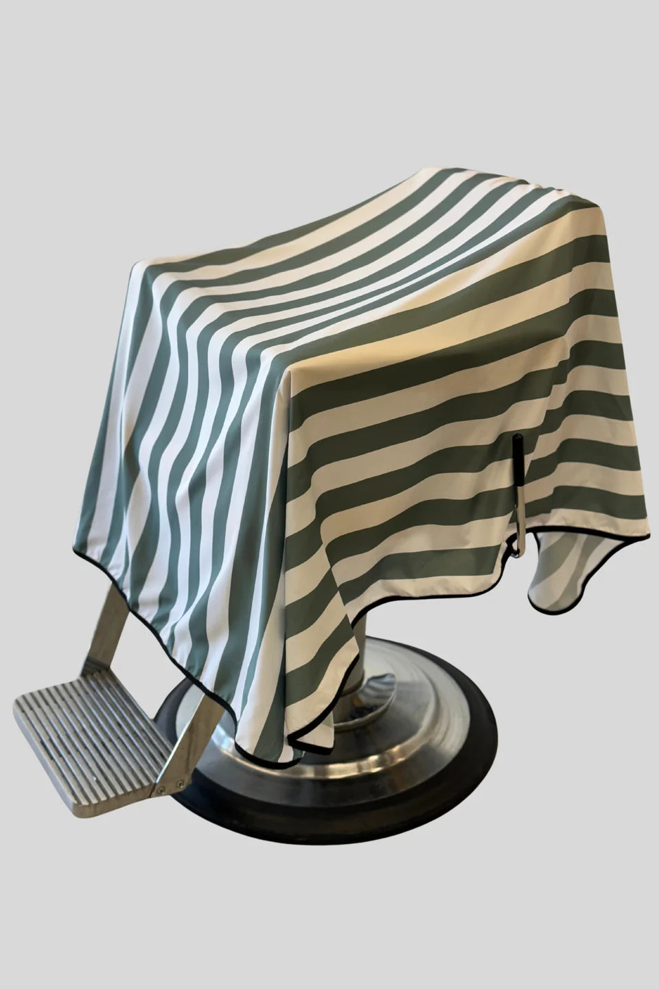 High Top Capes - Stripe Barber Cape - Banded Green