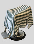 High Top Capes - Stripe Barber Cape - Banded Green