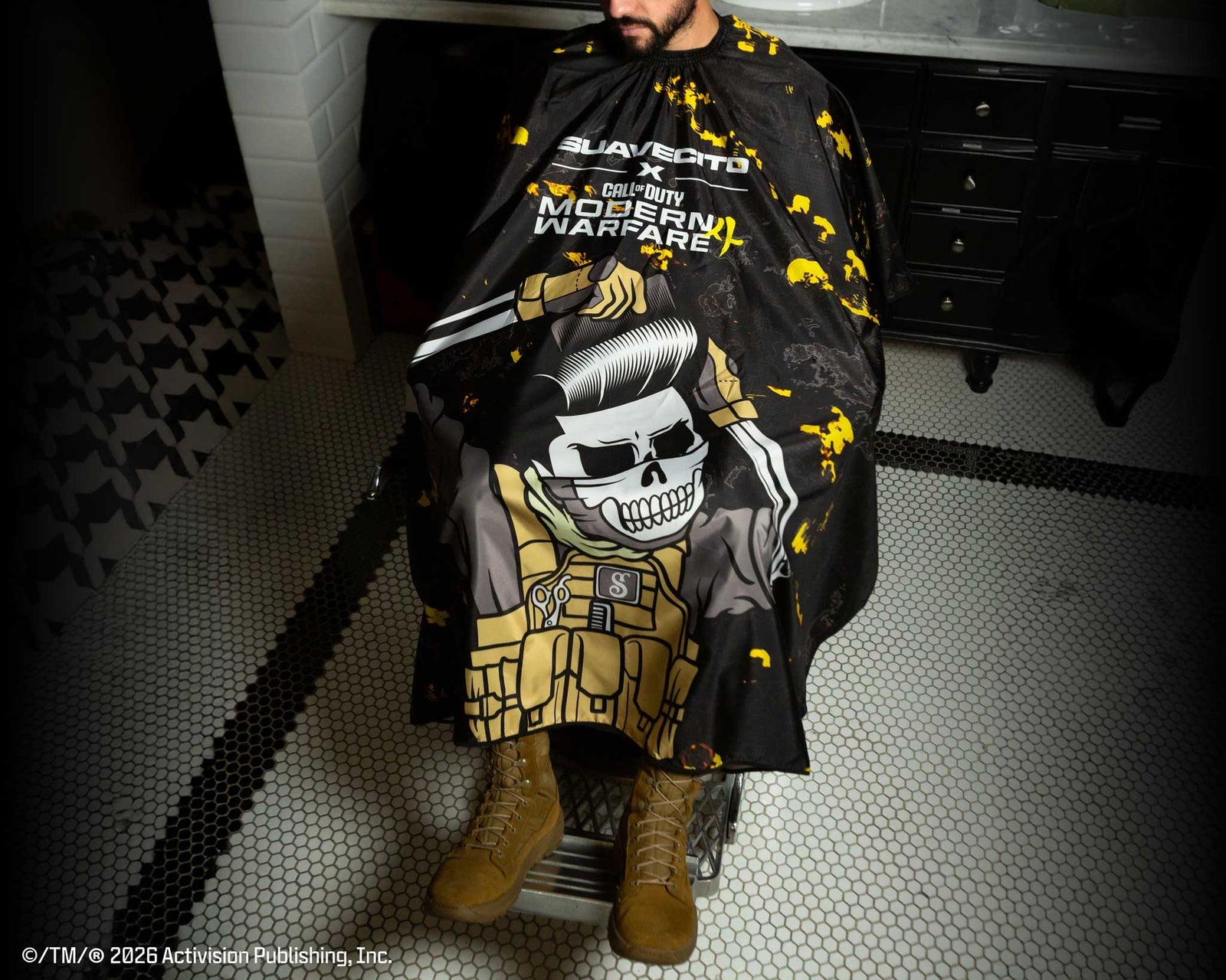 SUAVECITO x MW4 - Master Prestige Edition Barber Cape