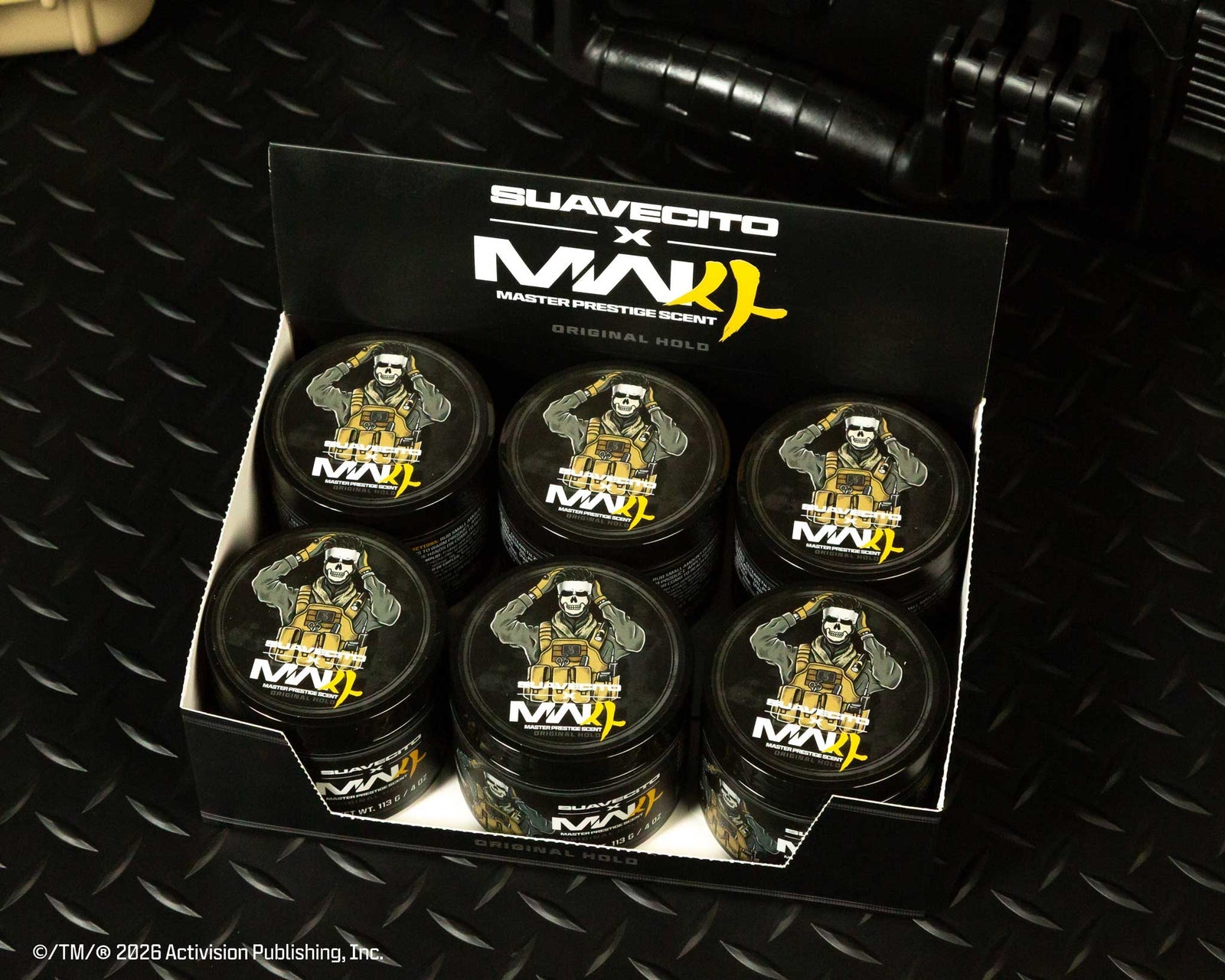 SUAVECITO x MW4 - Original Hold Pomade Master Prestige Edition - 4oz (6-pack)