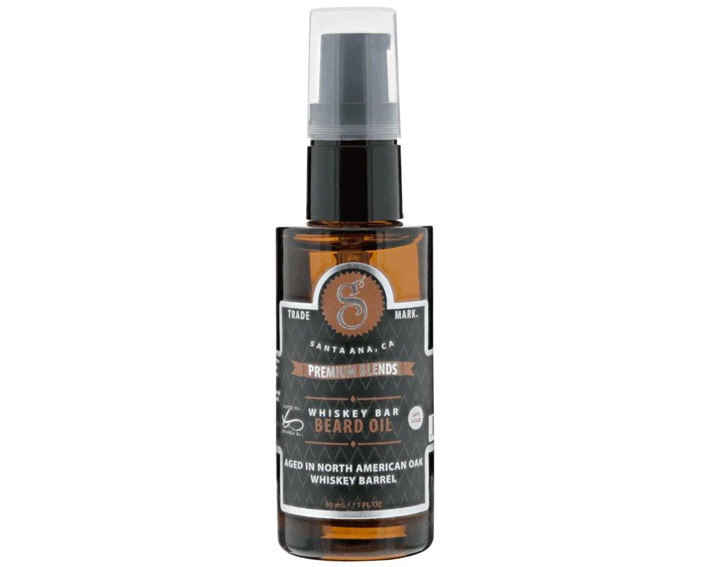 Suavecito Premium Blend Beard Oil - Whiskey Bar