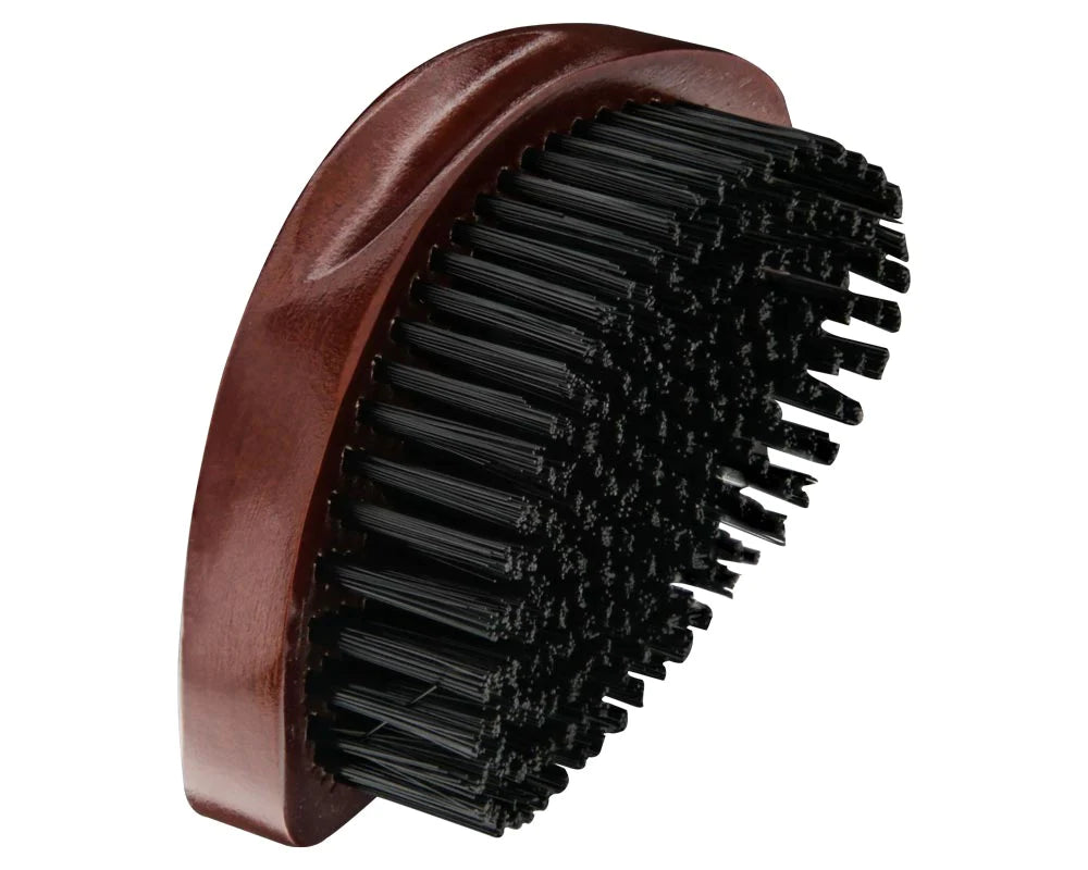 Wood Beard Brush - Mid Grade Hair