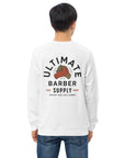 Support Your Local Barber Unisex organic sweatshirt