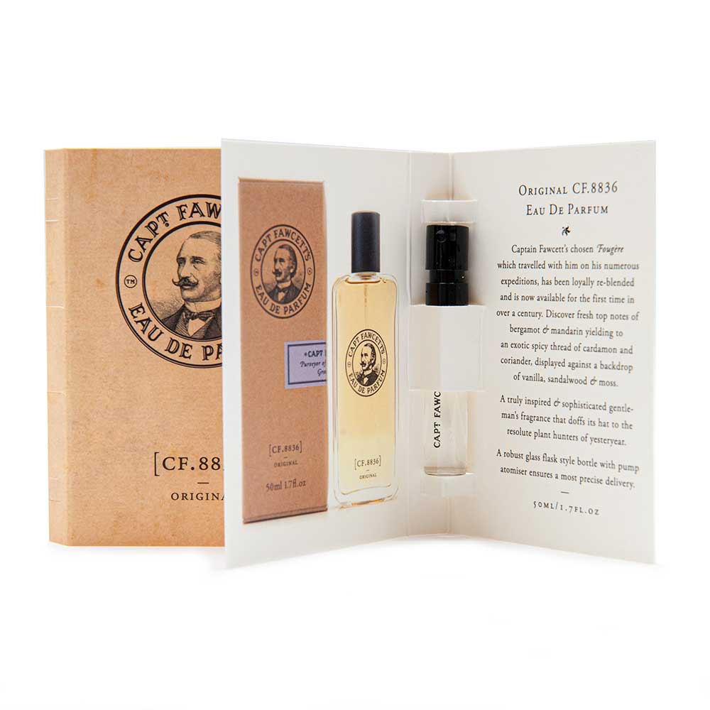 Captain Fawcett 2ml Eau De Parfum (CF.8836) Original SAMPLE