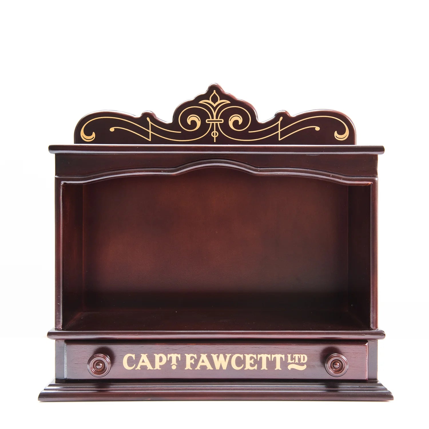 Captain Fawcett Wooden Display Cabinet - LIMITED EDITION