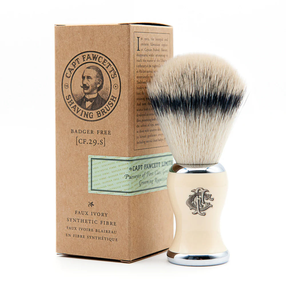Captain Fawcett Badger Free Shaving Brush